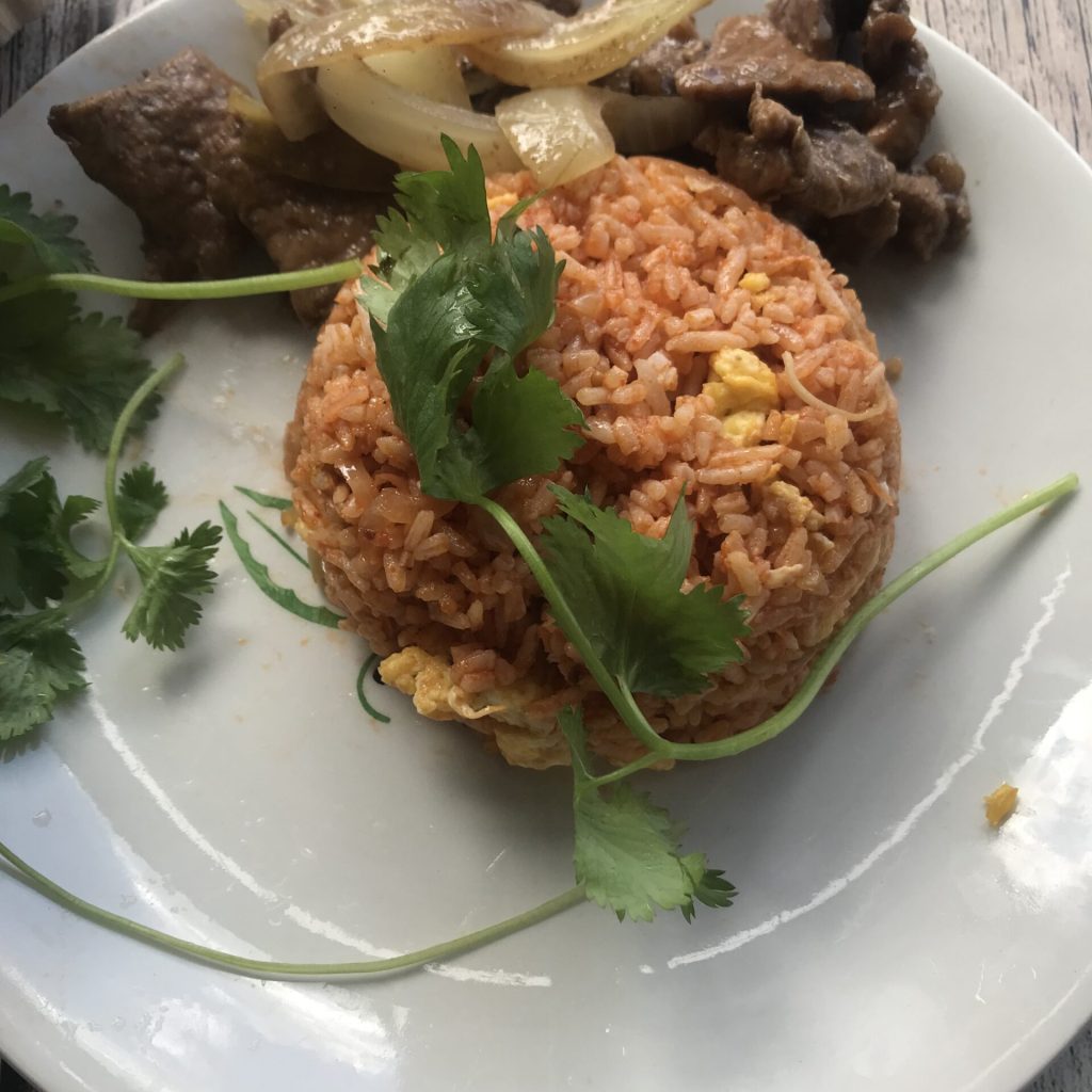 Riz Thai au crevette