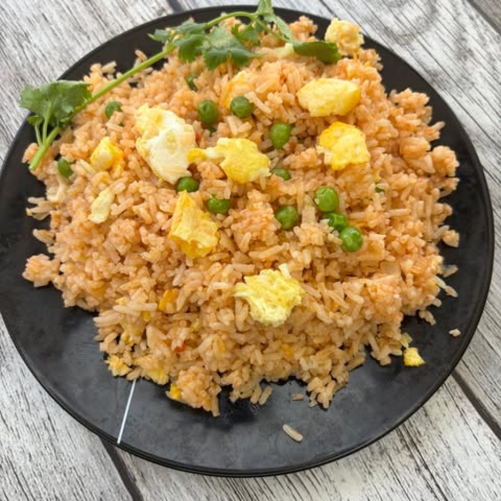 Riz sauté saté