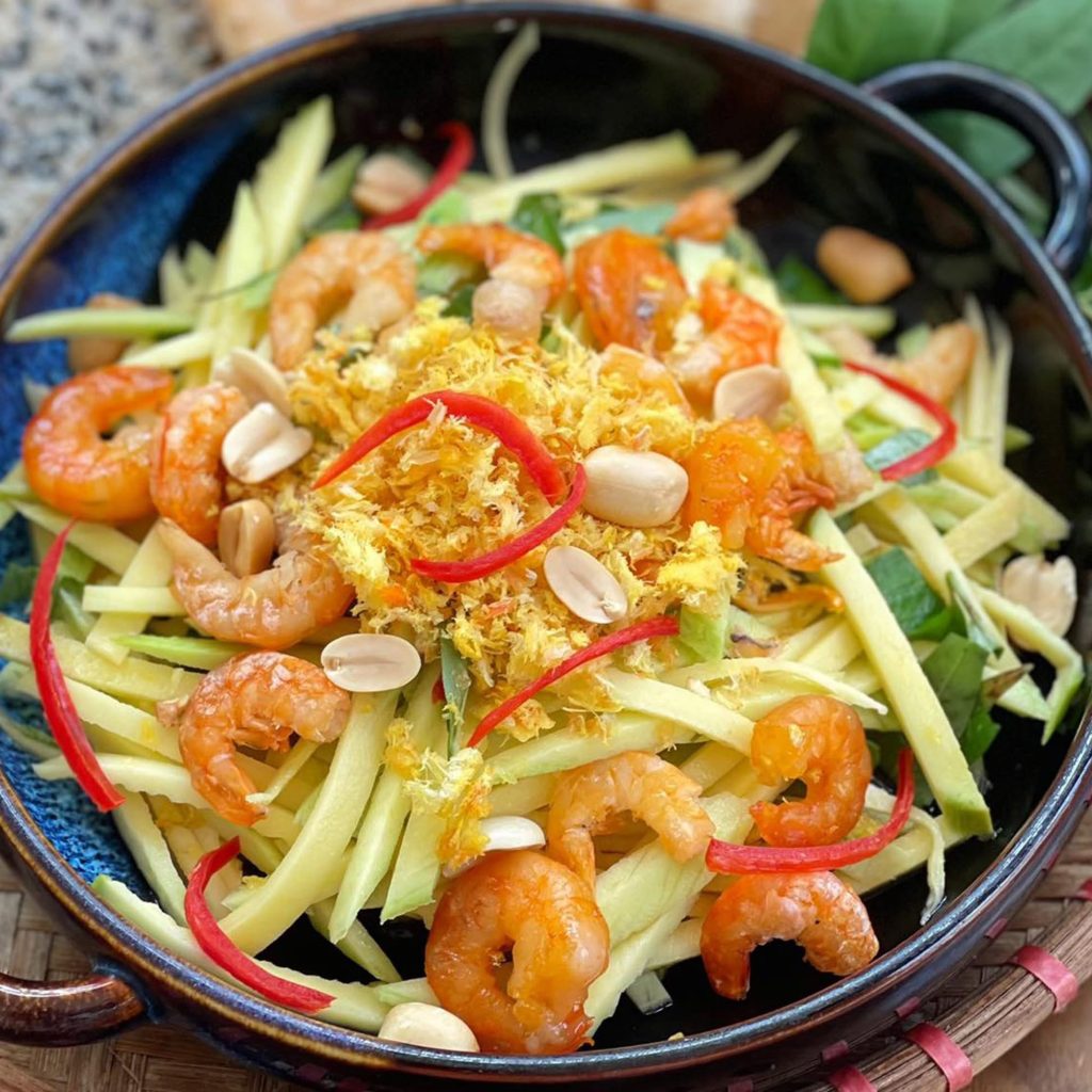 Salade mangue Halong baie